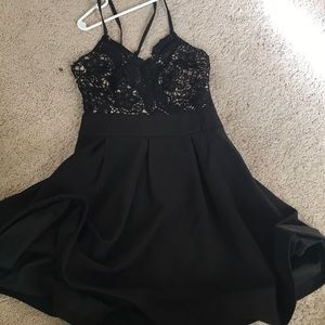 Little Black Dress with lace